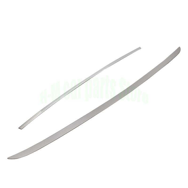 Автомобильный аксессуар, задняя крышка багажника, нержавеющая сталь, накладка на заднюю дверь для Tesla Model Y - накладка на заднюю дверь 2 шт. /