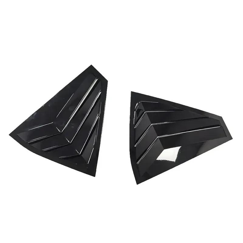 For Skoda Fabia 2015 2016 2017 2018 2019 2020 Rear Window Louver Shutter Cover Side Vent Trim Windshield Cover Accessories