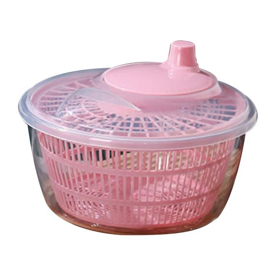 Drain Basket Salad Spinner Quick Draining Larger Capacity Multi-use Vegetable Dryer Fruit Washer for Home