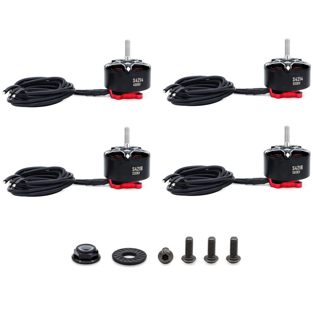 Brushless Motor, Metal Aircraft Motor Kit for Remote Control FPV Racing Long Range Quadcopter