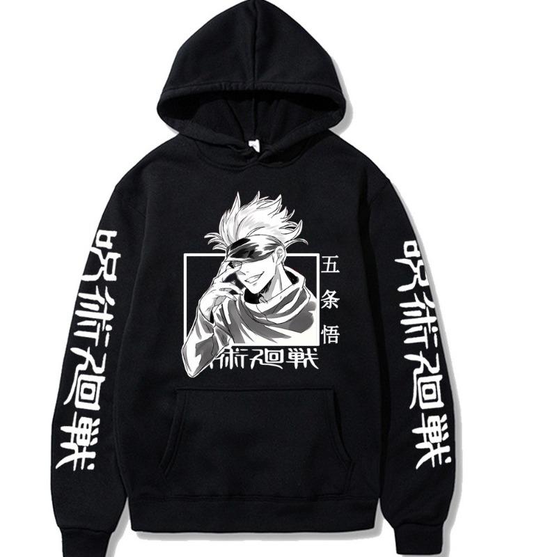 Jujutsu Kaisen Satoru Gojo Spell Return Printed Hoodie Sweatshirt Men's and Women's Hoodie Men's Tops Sports Hoodie Y2K Hoodie