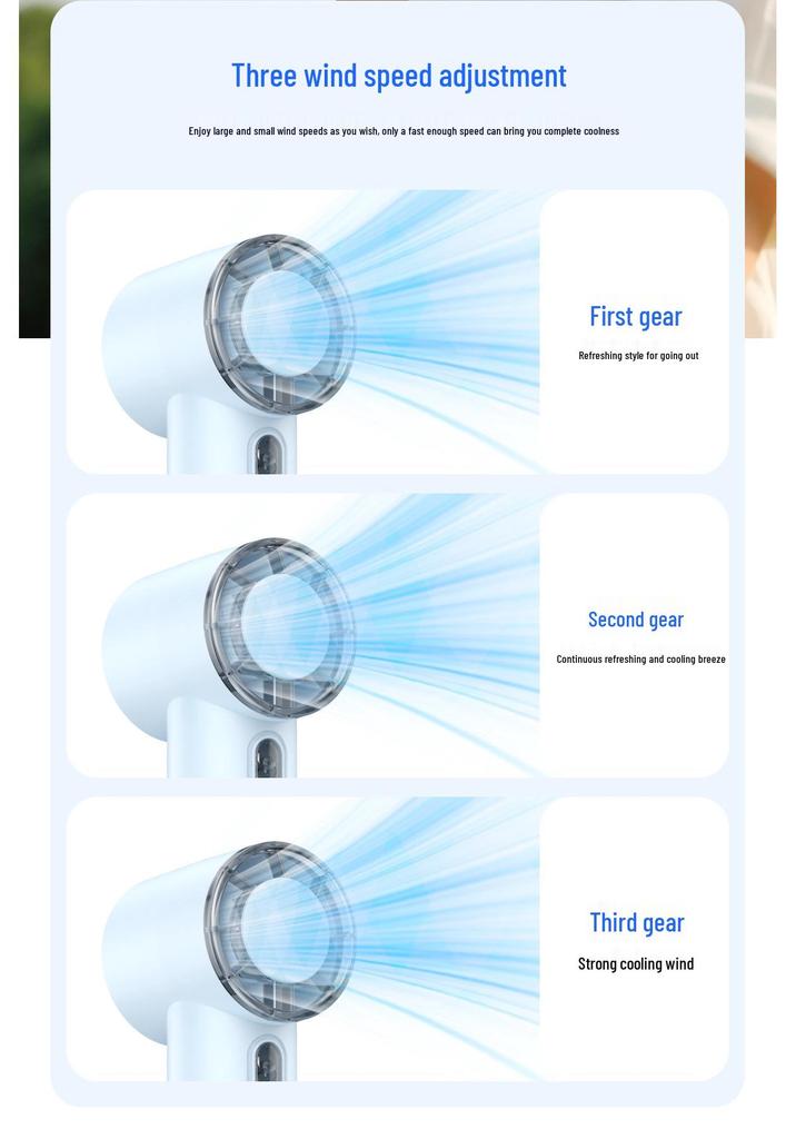 T360 Mini Portable Handheld Fan with Ultra-Long Battery & High-Speed Turbo
