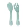 Ibyeol Friends Corn Baby Self, набор ложки и вилки, 1 набор, мята, ложка + вилка, 1 набор