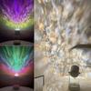 Water Ripple Table Lamp Small Night Light Light Shadow Mood Rotating Bedside Ambient Light Netflix Live Decoration Bedroom Proje