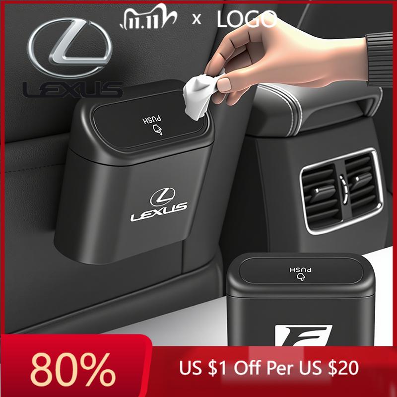 2026 Hot Interior Stickers Lexus Car Garbage Storage Box Isolate Garbage Odors Case For Lexus F SPORT ES RX NX LS UX LM LX GX LC