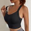 Женский спортивный бюстгальтер для йоги с защитой от ударов и спины Push Up