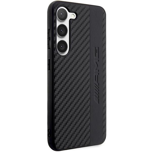 Etui do Samsung Galaxy S23 Plus AMG Carbon Stripe Embossed Czarny