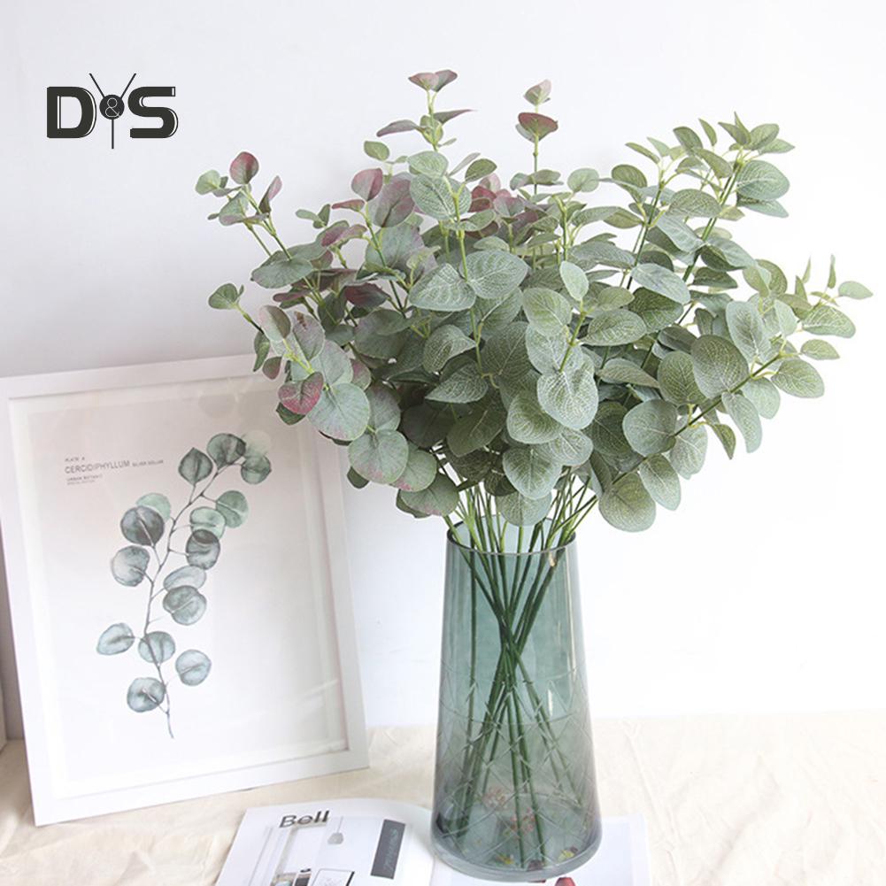 Цветущий букет, искусственные растения, листья эвкалипта, сад, сделай сам, вечерние, домашний, свадебный, ремесленный декор