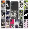 Schnauzer Puppy Dog Art Phone Case for OPPO Realme GT 2 Pro X2 Pro XT C25S 8 7 6 Pro 6i GT Master C3 C21 C21Y C11 X3 SuperZoom