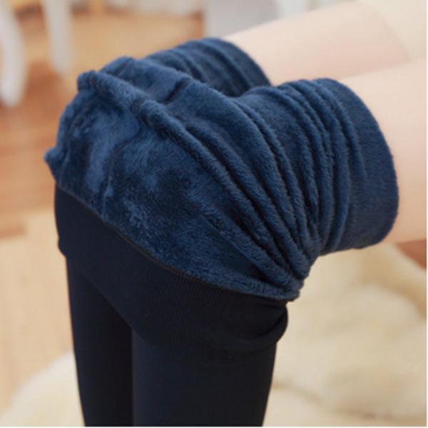 Autumn and Winter Thickened Velvet Women's Leggings High Waist Large Size Warm Leggings One Pants