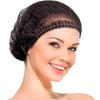 Disposable Bouffant Caps 100 Pcs 21inche Hair Nets Head Cover Elastic Dust Hair Cap for Servic Sleeping Bath Shower Beauty Hotel