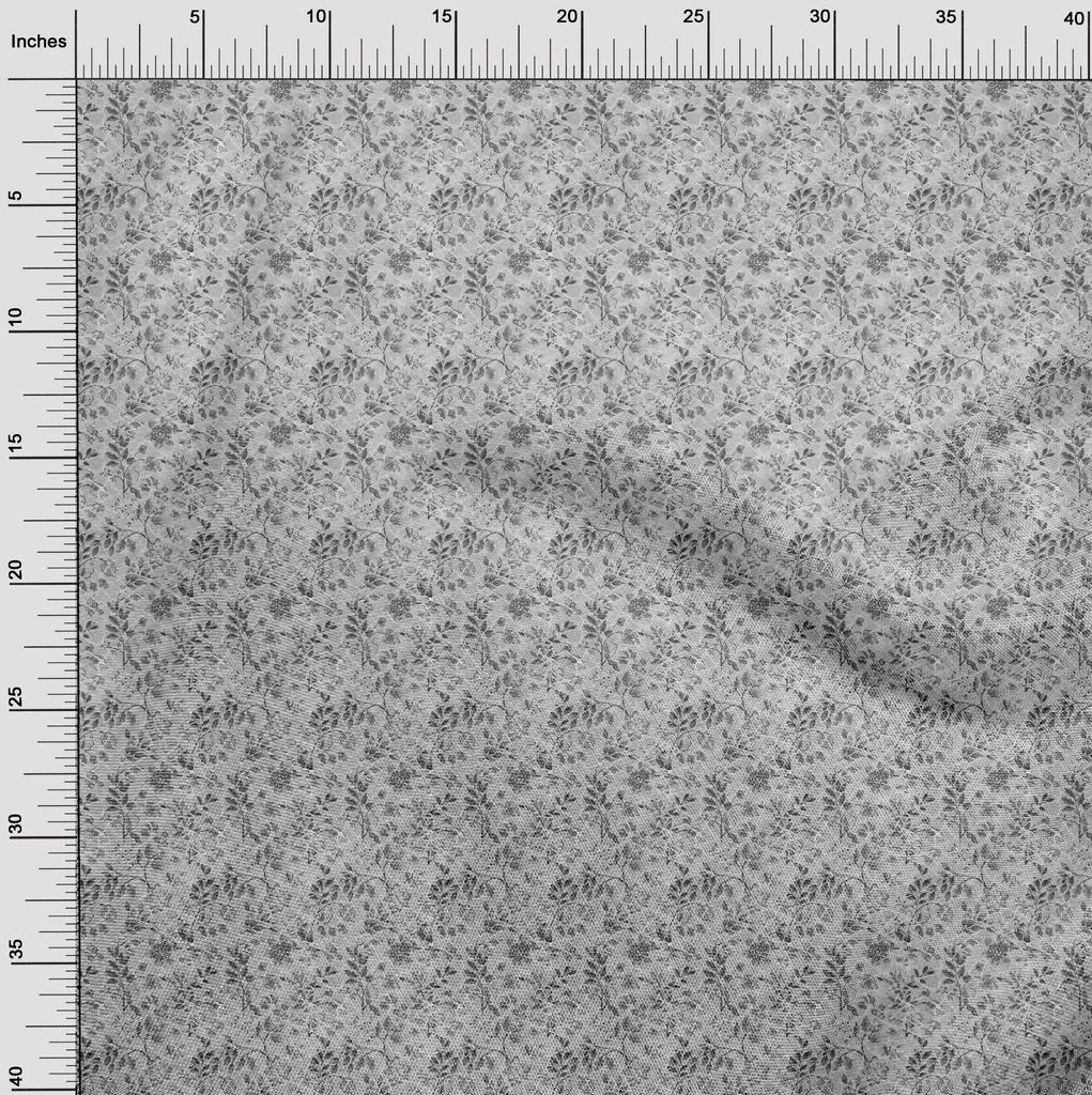 oneOone Ткань батика гибкой ткани хлопка серая ткань для шитья напечатанной ткани ремесла двором 40 дюймов