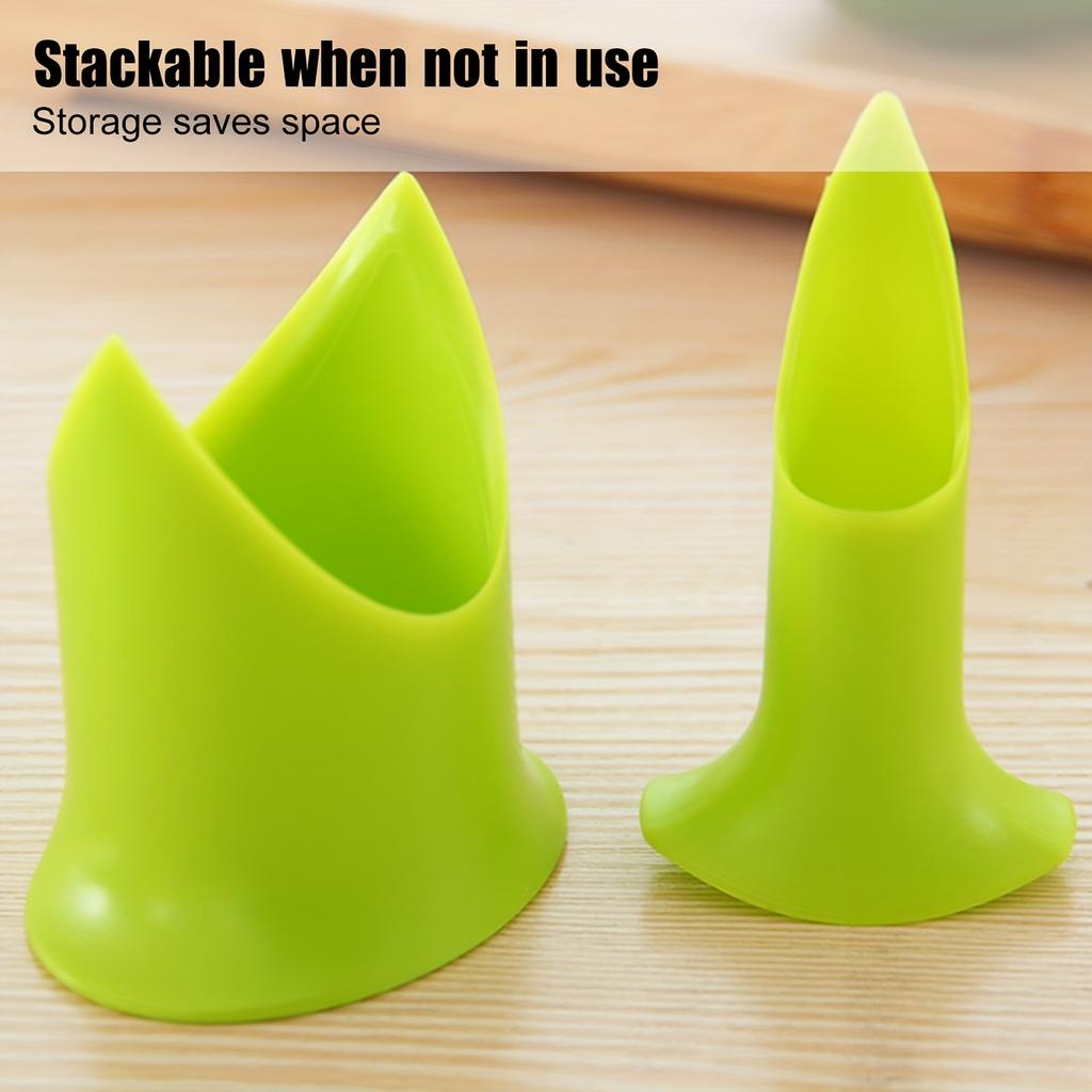 2 шт., Устройство для удаления сердцевины перца, Устройство для удаления семян перца, Пластиковое устройство для удаления сердцевины перца чили, Бытовое устройство для удаления семян перца, Многофункциональное кухонное устройство для удаления семян перца халапеньо