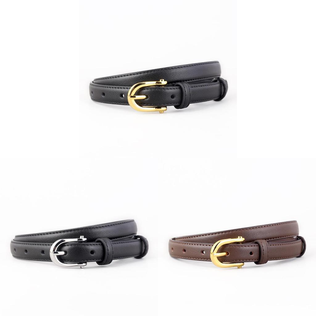 Elegant Genuine Leather Waist Belt With Pin Closure Designed For Daily Wear And Fashion