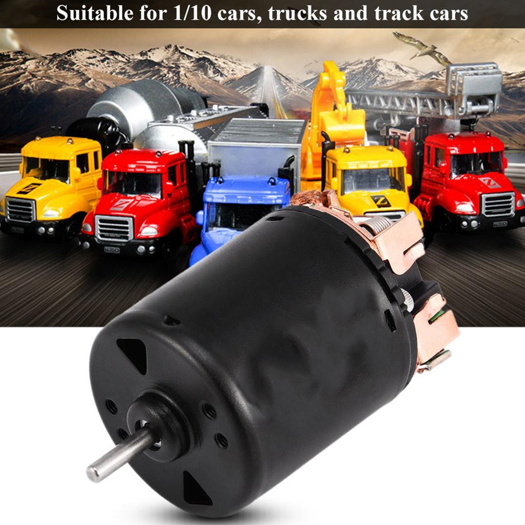 Brushed 540 Motor Remote Control Accessory For 110 RC Car 45T