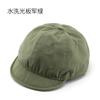 Solid-color, plain baseball cap with a short brim, easy to wash, suitable for women and men, provides sun protection and shade
