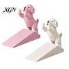 Sturdy Door Security Tool Cute Dog Stopper, 3D Printed Wedge Stopper for Bottom Durable PLA of Door, Non-Slip Holder, Decorative Stop Bedroom Creative
