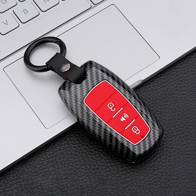 Чехол для автомобильного ключа из углеродного ABS-пластика для Great Wall Haval Jolion 2022 H6 H7 H4 H9 F5 F7 F7X F7H H2S GMW Dargo Shell Fob Accessories