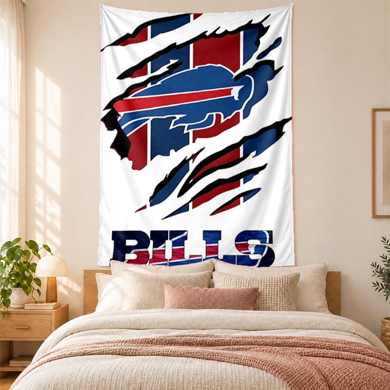 Buffalo Bills Tapestry highquality for decorating living room bedroom dorm walls ideal as bedroom wallart orholiday gift