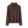 Women Autumn Winter Knit Cardigan Retro Fair Isle Pattern Round Neck Long Sleeve Loose Wool Blend Sweater Coat Casual Outerwear