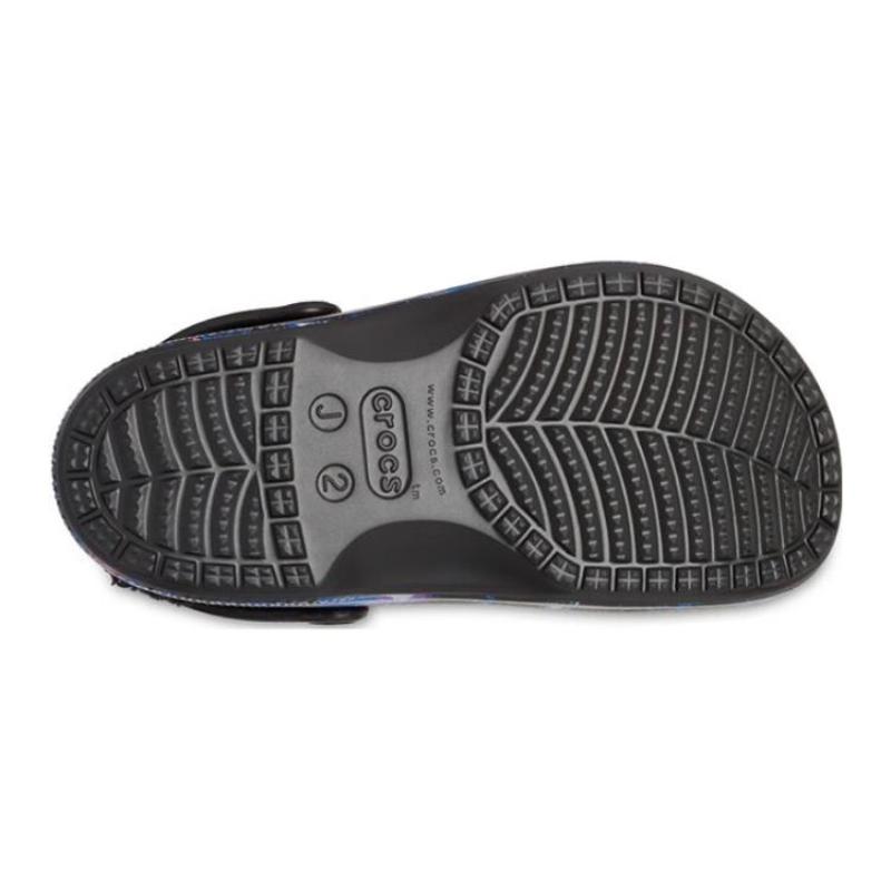 Crocs Удобные и повседневные нескользящие легкие детские сандалии, детская модель черного цвета
