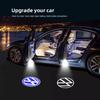2 Для VW Passat B6 B7 B8 B9 Touareg Jetta GTI R Golf 5 6 7 MK6 MK7 Светодиодный Проектор на Дверь Автомобиля Приветственный Свет Призрачной Тени Аксессуары