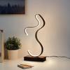 LED Bar Table Lamp: USB Plug-in Decorative Night Light - Creative Desktop Lamp for Clear Atmosphere.