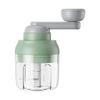 Garlic Chopper Multifunctional Portable Manual Garlic Mincer Food Processor for Home Kitchen