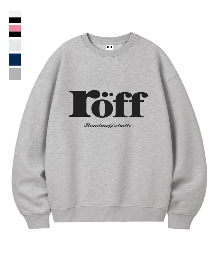 RANDOMOFF Röff Тип Игровой Базовый Свободный Свитшот (5Цвет)