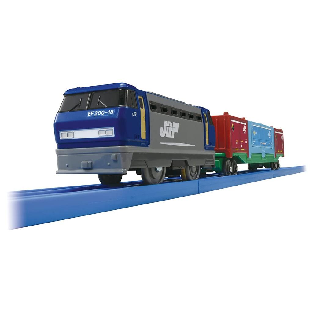 Takara Tomy Long Container Train Toy for ages 3 and Meets toy safety standards and is ST mark "Plarail S-38 Train" up. certified.