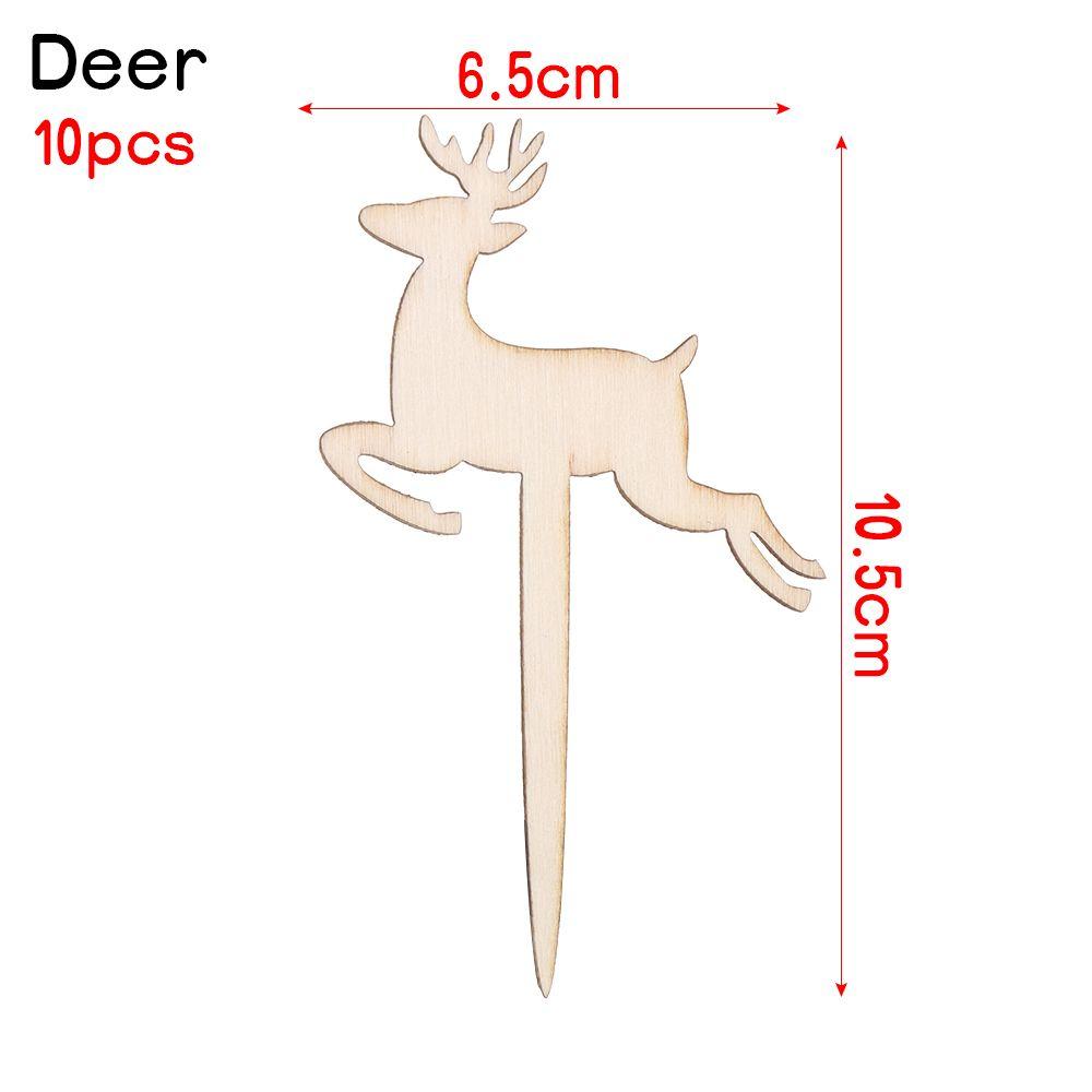 Nursery Pots Gardening Tools Garden Wooden Labels Planting Tags Bamboo Crafts Bonsai Ornament