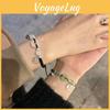 Trendy Adjustable Black String Bracelet For Couples Geometric Ethnic 2024 Design
