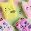 Cat Face Mini Notebooks Kawaii Keyring Notepad Sketchbook Girl Tiny Sketchbook  Daily Notes