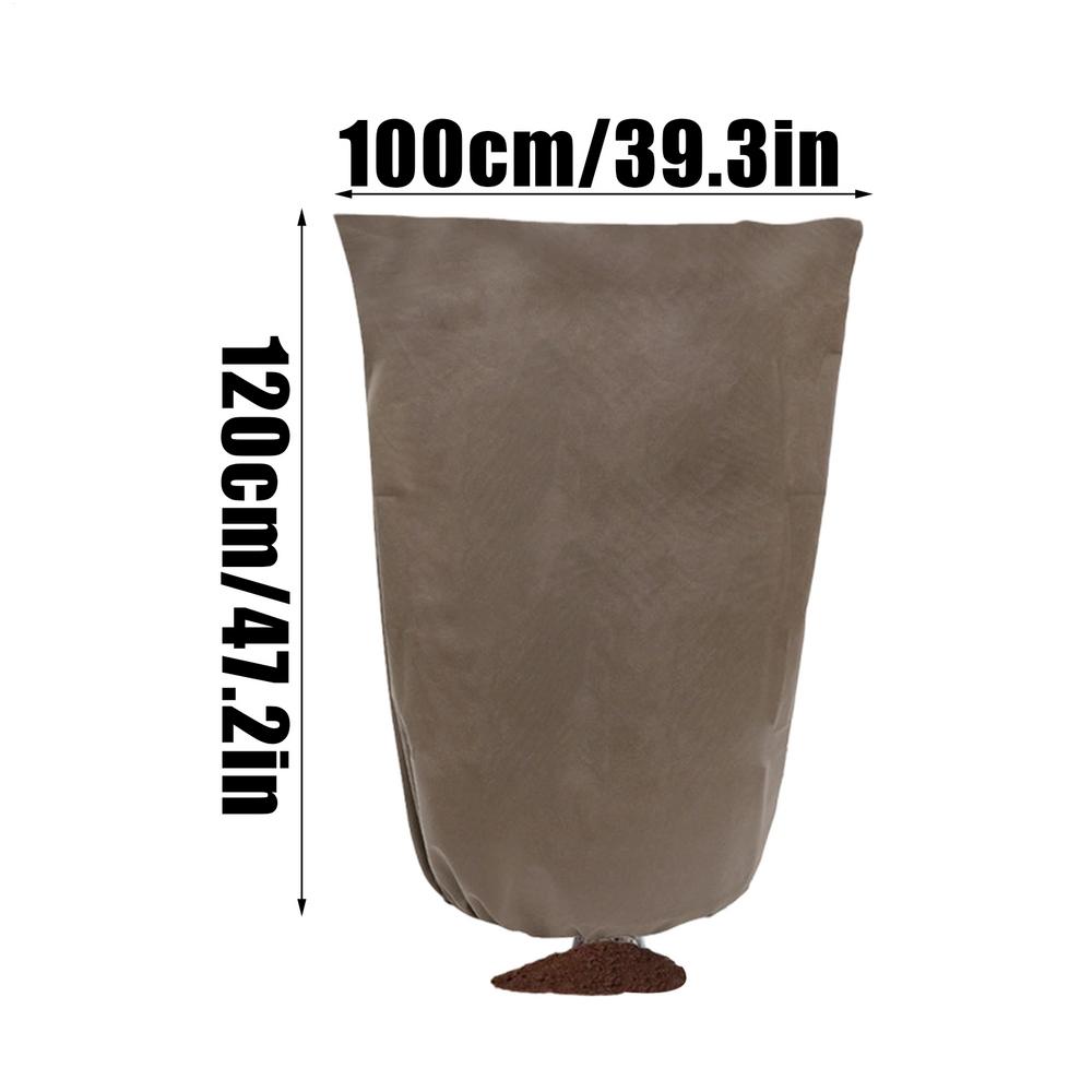 Plant Covers Freeze Protection Weather-Resistant Protector Bag Winter Plant Covers Freeze Protection for Garden Yard Backyard