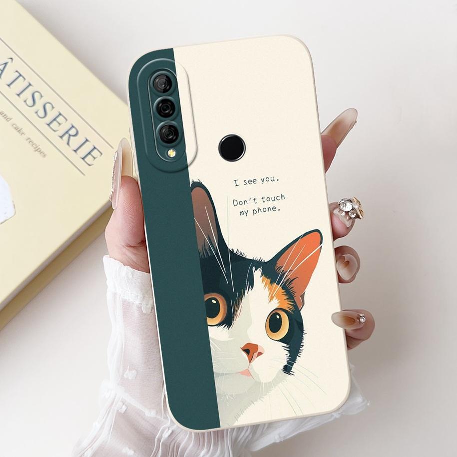 For Huawei P30 Lite Case MAR-LX1A MAR-LX2 Cover Cute Panda Rabbit Soft Silicone Phone Case For Huawei P30Lite Nova 4e Fundas New