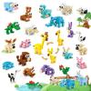 3в1 Животные Конструктор Детский Развивающий Сборка 12 36 Модель Животного Возраст Начальной Школы День Рождения 322 Детали Изменяющиеся Блоки, Блоки, Игрушки, Предварительно Собранные,