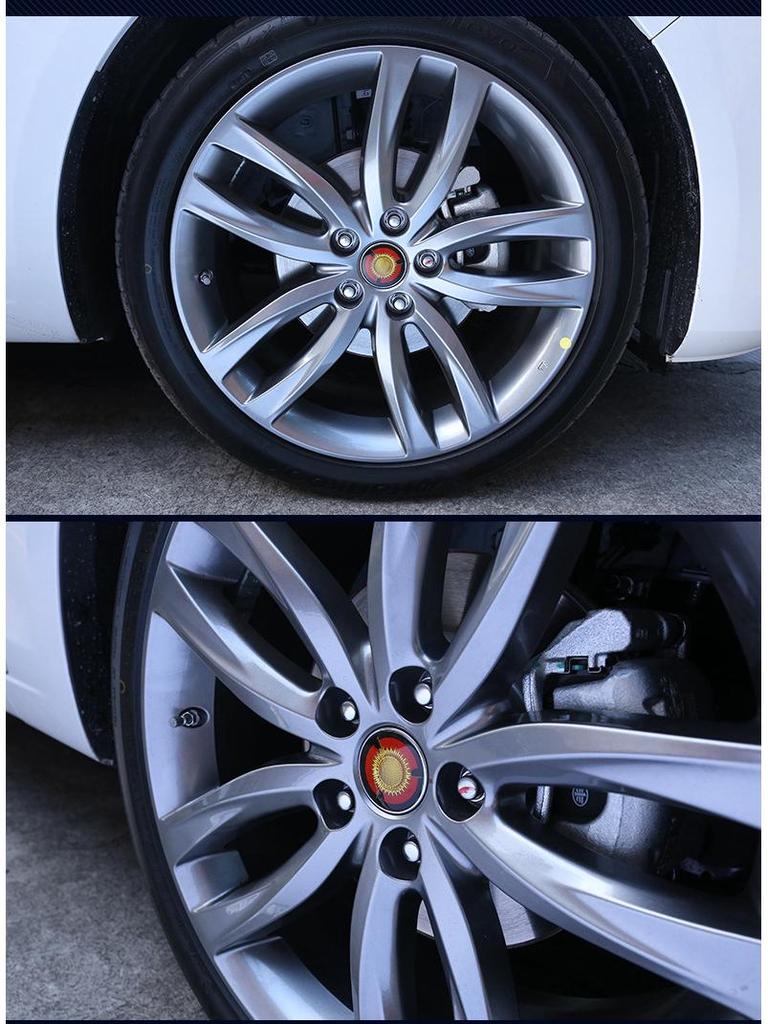 Compatible Hongqi H5 Hubcap Wheel Color Logo Cover - Offers Car Logo Modification with Free Shipping