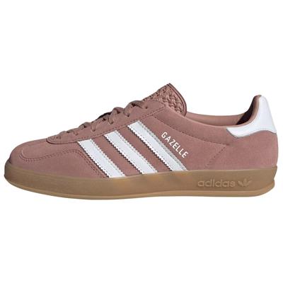 Женские кроссовки Gazelle Indoor Warm Clay Gum Розовый Облачно-белый JS1397