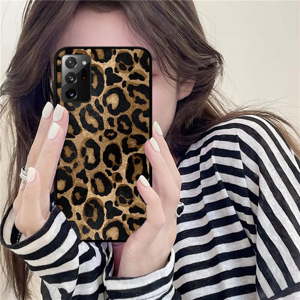 Чехол для телефона с леопардовым принтом для Samsung Note 8 9 10 20 Pro Plus Lite M 10 11 20 30 21 31 51 A 21 22 42 02 03