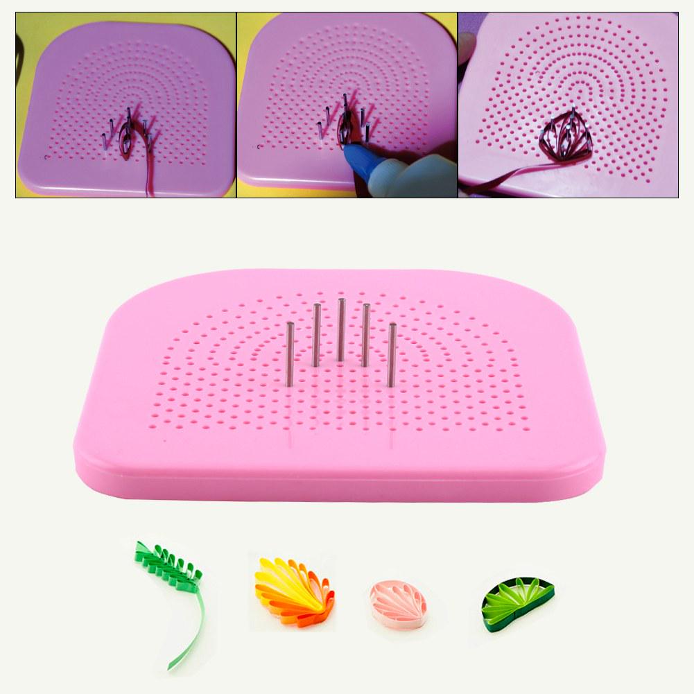 Инструмент для квиллинга Набор для квиллинга   Материалы Розовый Серебристый Пластиковый лоток с 20 иглами из нержавеющей стали для декорирования обертки открыток   Арт Проект
