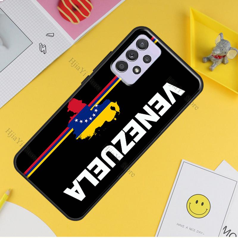 Venezuela Flag Coat Of Arms Back Cover For Samsung Galaxy A21S A02S A10S A12 A32 A42 A52 A72 A40 A50 A70 A71 A51 Case