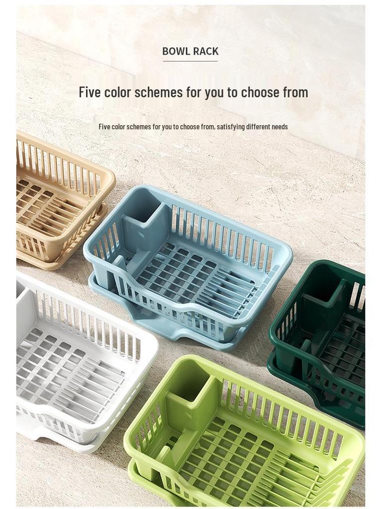 Кухонная сушилка для посуды и органайзер для столовых приборов - Подставка для раковины, мисок и палочек для еды