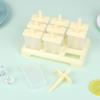 Ice Cream Popsicle Mold Diy Ice Cream Machine Homemade Ice Box With Plastic Stick Ice-Lolly Mold Ice Cube Tray Kitchen Gadgets
