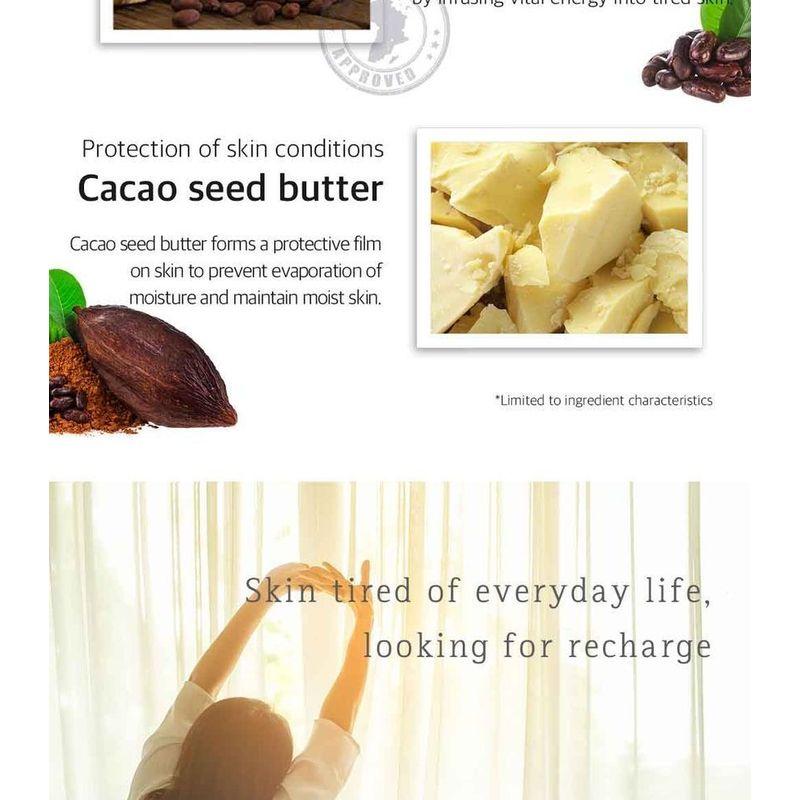 Petitfee Набор гидрогелевых масок для лица CACAO Энергизирующие