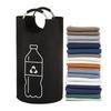 NEW 82L Empty Bottle Storage Basket Folding Kitchen Wastewater Bottle Collector Bag With Aluminum Handle Large Capacity Bin