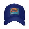 Мультяшный Кит Морское Животное Закат Принт Бейсболки Snapback Мужские Женские Кепки Кепка для Улицы Хип-Хоп Бейсболка Кепка