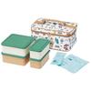 Picnic Bento Box with Insulated Bag and Ice Packs, Disney Winnie the Pooh Design, Made In Japan, 3300ml, KCPC4