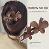 No Bend Butterfly Alligator Hair Clips Matte Flat Hair Clips Duck Billed Hair Clips  Women Girls