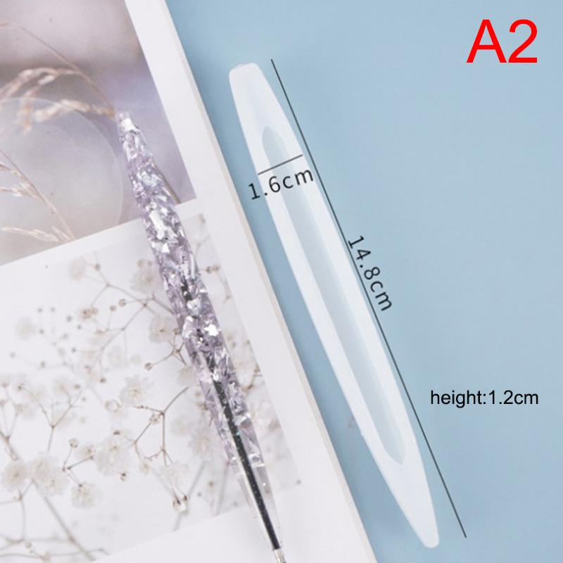 1Pc Pen Holder Resin Mold Silicone Molds Uv Epoxy Jewelry Making Tool