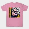 Футболка женщины Девушка Power Black Cat Harajuku Печать Кавайи футболка Летний короткий рукав женский футболка Top Tee